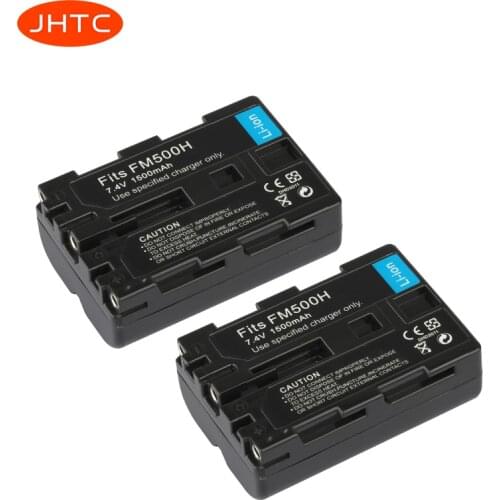 Camera Battery NP FM500H For Sony A57 A58 A65 A77 A99 A550 A560 Rechargeable Battery NP-FM500H 1500mAh Batterie