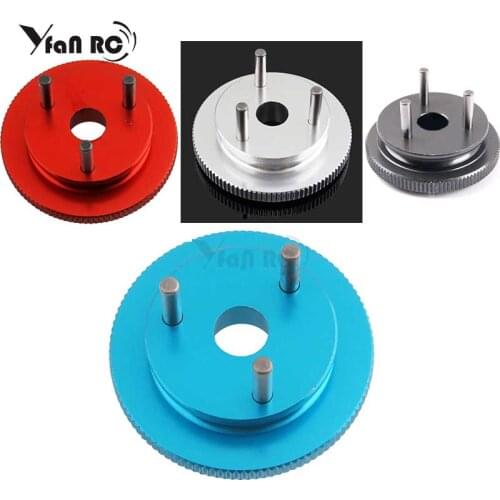 Free Shipping 1pcs HSP 81040 1/8 Aluminum Flywheel Nitro Engine Parts For 1:8 RC Car Buggy BAZOOKA 94081 94086 Spare Parts F190