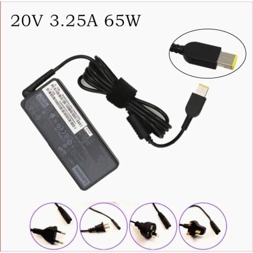 20V 3.25A 65W laptop ac power adapter for Lenovo charger 36200124 36200249 0A36259 36200251 0A36258 0A36260 45N0253 45N0254