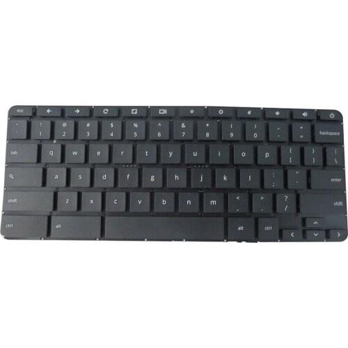 Black US Keyboard for HP Chromebook 11 G4 EE Laptops