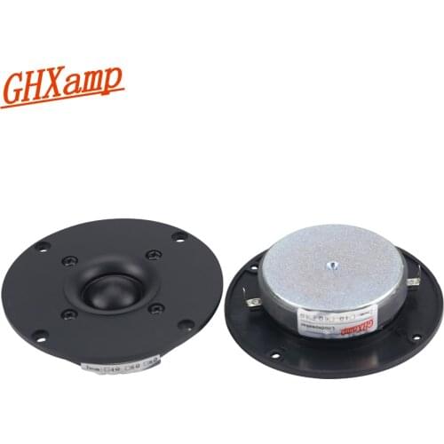 GHXAMP 4 Inch Tweeter Speaker Unit HIFI Treble Loudspeaker 60W Silk Film Single Magnetic Type Super High Pitch 2PCS