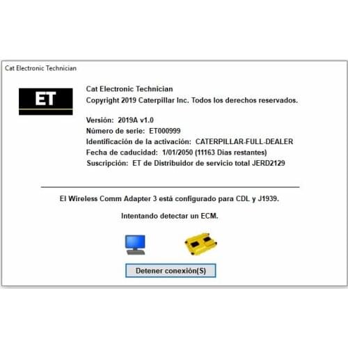 For ET 2019A Electronic Technician Diagnostic Unlocked keygen+software