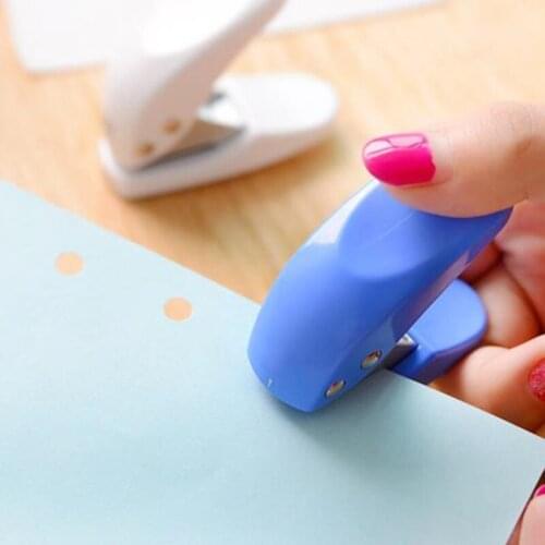 1Pc Notebook Printing Paper Hole Punch Puncher Scrapbook Card Cutter Craft Tools M5TE
