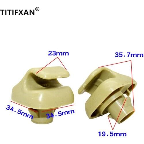 2pcs Car sun visor fixed base fastener for Honda 05-08 year Hatchback Fit NV200 Odyssey Civic