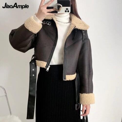 Женские кожаные куртки JiaoAmple China At AliExpress