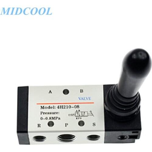 Hand Lever Valve 4H Series (5/2, 5/3 way) 4H210 4H230 4H310 4H330 Manual / Spring Return