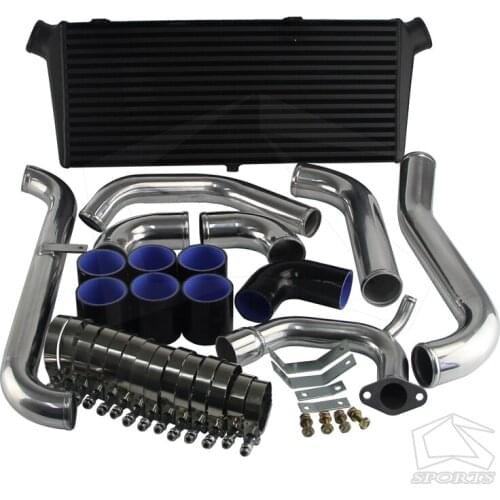 FITS For T*oyota Starlet GT Turbo Glanza V EP91 EP82 4P-FETE New FMIC Intercooler Kit Black