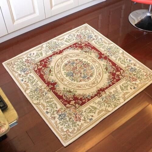 European-Style Carpet Living Room Entrance Square Entrance Door Mat Computer Chair Mat Corridor Mat Customizable Floor Mat