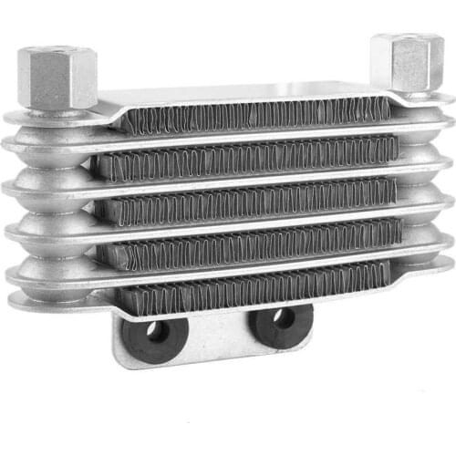 Car oil catch tank oil catch 5 Row Universal Engine Oil Cooler Cooling Replacement for 125-250CC Motorcycle Dirt Bike