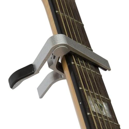 Metal Guitar Capo Aluminum Alloy Guitar Tuner Clamp Professional Key Trigger Capo for Acoustic Electric Musical Instruments