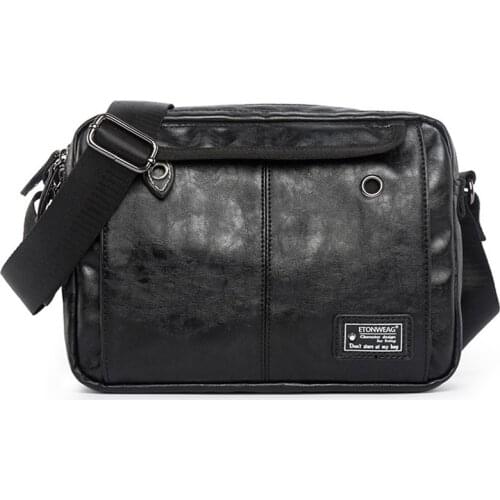 Men Shoulder Bag Crossbody Outdoor Bags Mens Travel School Retro Zipper Shoulder Bag Good Qualtiy