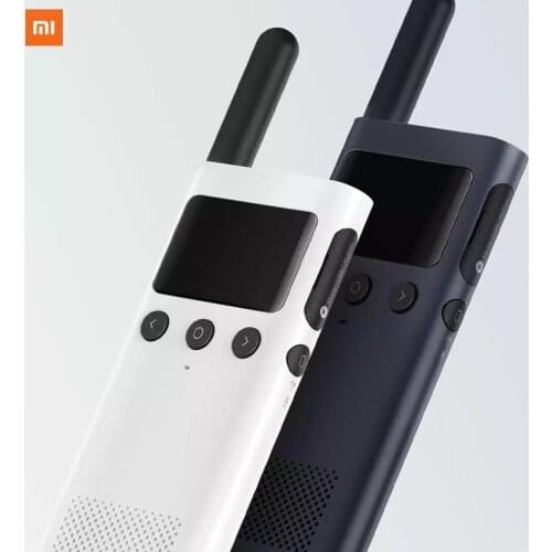 2020 Xiaomi Mijia Smart Walkie Talkie 1S With FM Radio Speaker Smart Phone APP Control Location Share Fast Team Talk Outdoor