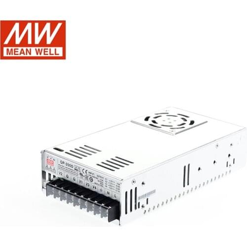 [Seven Neon]MEAN WELL QP-20150 3.3V 5V -12V 12V -15V 15V 24V 200W High power High effection Quad Output Switching Power Supply