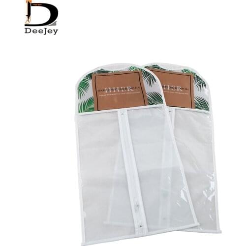 Customized shop name logo printing Virgin Hair extension packaging Wig bags protection storage bags bundles dust cover bag