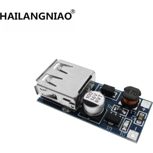 DC-DC USB Output charger step up Power Boost Module 0.9V ~ 5V to 5V 600MA USB Mobile Power Boost Board blue