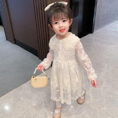 Evening Gown Spring Summer Girls Dress Kids Teenagers Children Clothes Outwear Special Occasion Long Sleeve High Quality