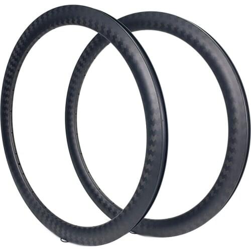 Xiamen 700C Full Carbon Fiber Gravel Rim For Cyclocross Road Bike Disc Brake Tubeless Ready