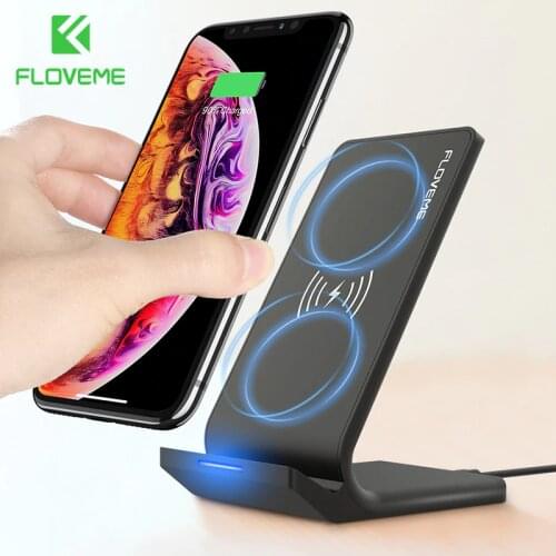 10W Qi Wireless Charger For iPhone 12 11 XR 8 Plus USB Wireless Charging For Samsung S8 S10 S9 Note9 Charge For Phone