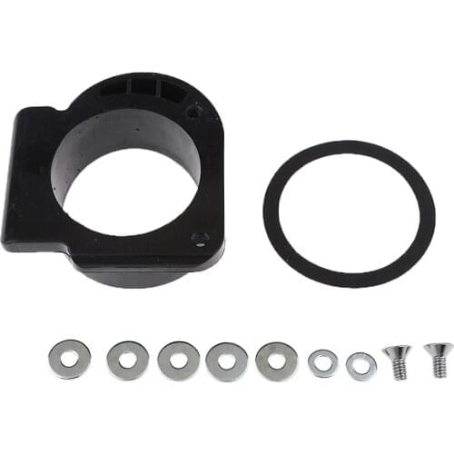 Black Motorcycle Air Filter Intake Adapter for Yamaha Warrior