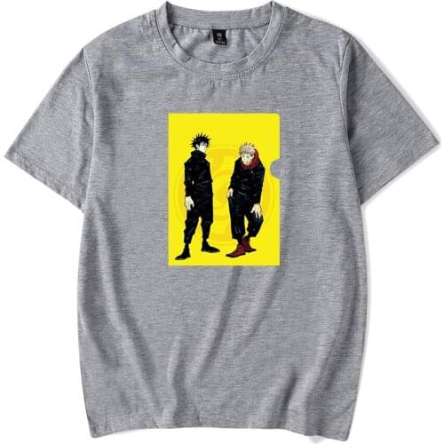 Jujutsu kaisen Fashion Casual Prints T-shirts Women/Men Summer Short Sleeve Tshirts 2020 Hot Sale Streetwear T shirts Tops