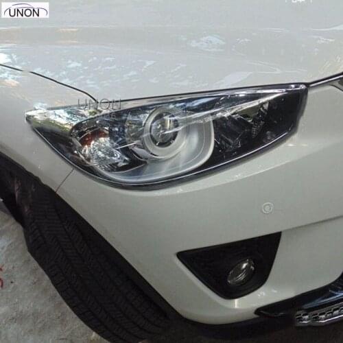 Suitable For Mazda Cx-5 2013 Headlamp Cover Decorate Frame Modification Car Accessories 2Pcs