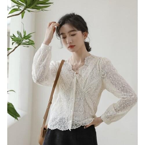 Кружевные блузки Rauivy China At AliExpress