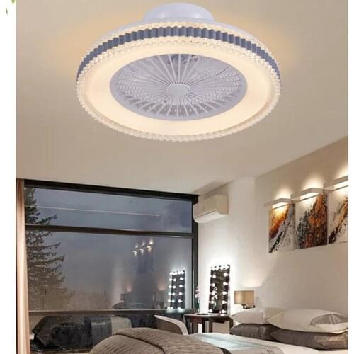 Ultra-thin led ceiling lamp fan lamp ceiling fan lamp integrated mute room lamp with electric fan bedroom modern fan lamp