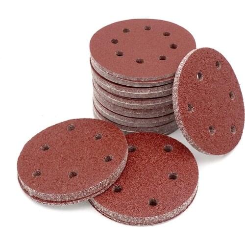 20pcs 125mm Abrasive Self Adhesive Sanding Disc Grit 40 ~ 2000 Polishing Sandpaper for Metal Wood Sander Power Tools Accessories
