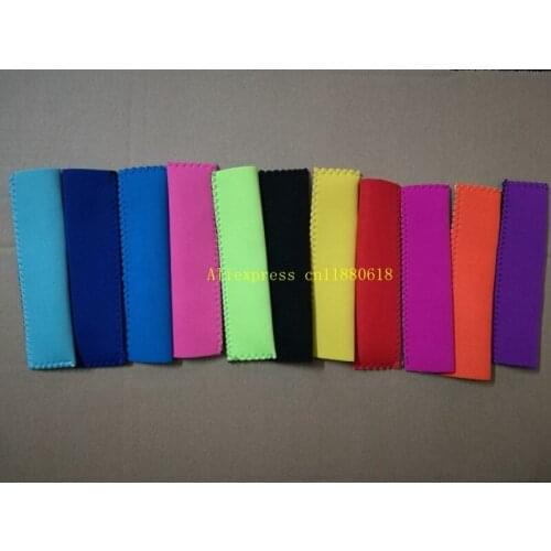 200pcs/lot Free Shipping Newest Popsicle Holders Ice Cream Tubs Party Drink Holders Ice Sleeves Freezer