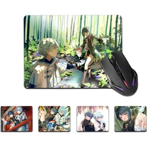 FHNBLJ High Quality Genshin Impact Xingqiu Rubber Mouse Durable Desktop Mousepad Top Selling Wholesale Gaming Pad mouse
