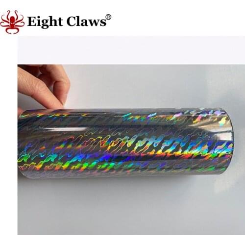 CROWN Hot Stamping Foil DIY Fishing Lure Holographic Hot Press on Metal or Plastic Hard Lure Foil Heat Tansfer Film