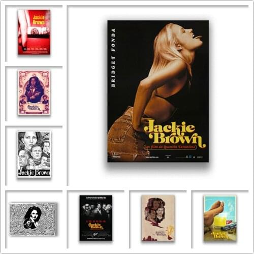 Jackie Brown White Coated Paper Prints High Definition Clear Image Home Decoration Livingroom Bedroom Bar