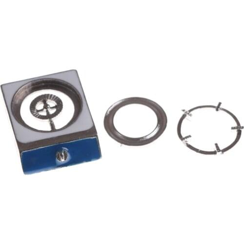 Kitchen Metal Single Gas Stove Burner Cooker For 12th Dolls House Decoration Accessories 1:12 Scale Dollhouse Miniature Toy