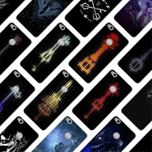 MLLSE Anime Kingdom Hearts Dark Fashion Hard Case Cover for Huawei NOVA 3 3i 4 Honor V20 8X 8A 7A Pro 7X 7C 7S 8 9 10 Lite Play