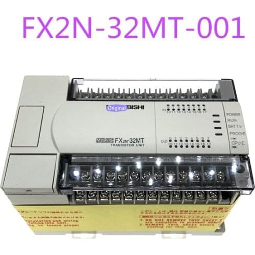 New Original FX2N-32MT-D FX2N-32MT-001 With Programmable Controller PLC Main Unit AC 220V 16 DI 16 DO Transistor