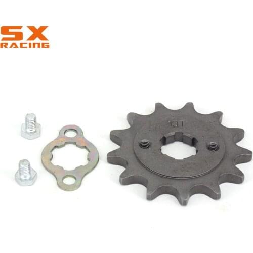 Front Sprocket Engine 20mm 10 11 12 13 14 15 16 17 T For ZongShen Honda Lifan Buggy Scooter ATV Dirt Bike Motorcycles