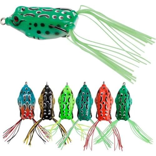 Fishing Frog Lure Top Water Frog Nagao Soft Plastic Wobbler Trout 5G-12.7G Soft Baits Fishing Lures Bass Fishing Soft Lure Frog
