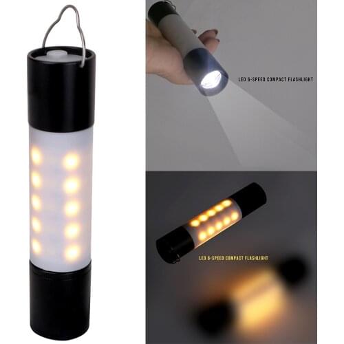 LED Torch Night Light Portable Tactical Flashlight USB Rechargeable Aluminum Alloy Lantern Waterproof Zoomable Camping Tent Lamp