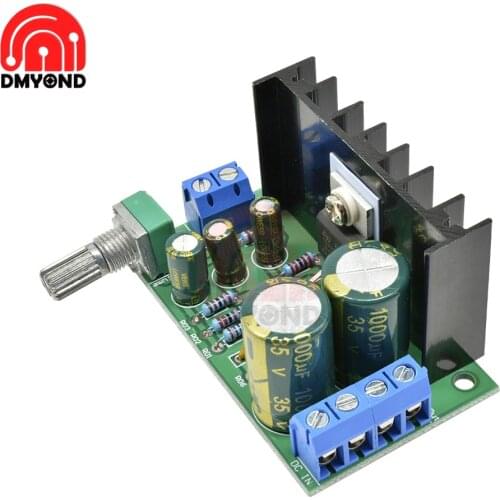 TDA2050 DC 12-24V 5W-120W 1 channel Mono Amplifier Board Audio Sound Speaker Board Volume Control Car Player with Potentiometer