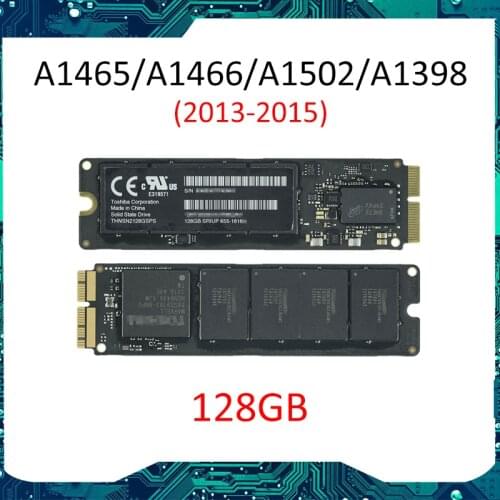 Original 128 GB SSD for MacBook Air A1465/A1466 SSD A1502/A1398 2013-2017 661-7475