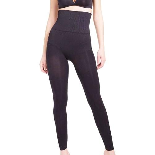 Women Tight-End Tights High Waist Shaping Panties Leg Shaper Booty Lifting Workout Compression Shapewear Control Pants