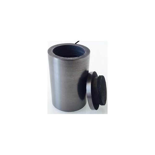 99.95%Pure Graphite Crucible with Lids /R20* H15mm/ Cylindrical Crucible /Graphite Crucible