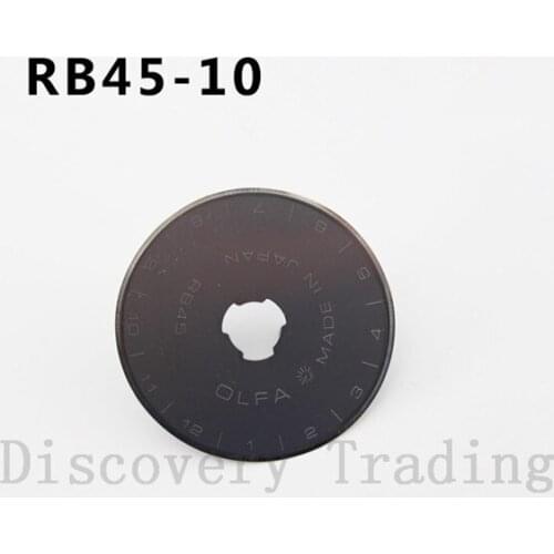 Airfa for 10pcs Original OLFA RB-45-10 rotary cutter blade made in Japan very high quality Free shipping