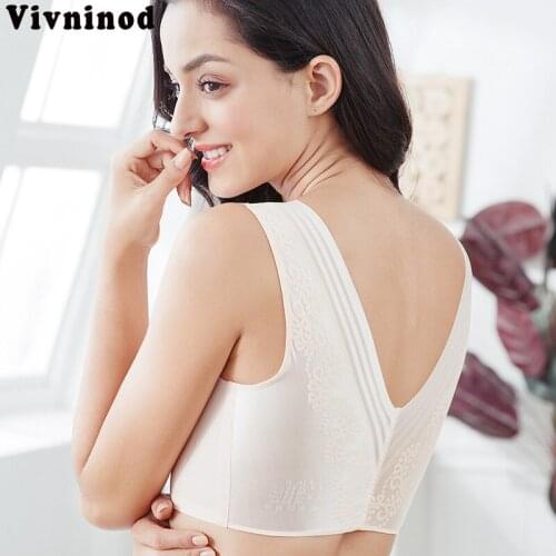 Plus Size Seamless Bra Sexy Lace Underwear for Women Wire Free Vest Bras Women Push Up Seamless Bra Bralette Soutien Gorge M-7XL
