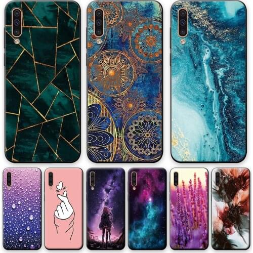 For Samsung A50S Case Galaxy A50 Back Cover Silicone A 50S A50 S Phone Cases For Samsung A50 Case Soft TPU Cute Bumper 6.4 inch