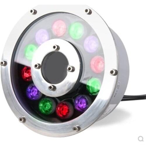 Colorful RGB Fountain Lights Fish Tank Light Underwater Light Pond Light Dive Lamp Zwembad Verlichting Fountain Lamp Water Lamp