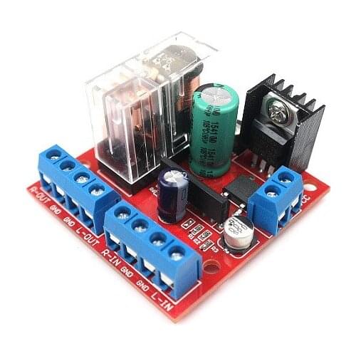 DC12-16V / AC9-13V UPC1237 Amplifier Speaker Protection Board Original OMRON Relay