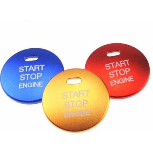 For Mazda 2 3 6 CX-5 CX-9 CX-3 MX-5 2014-2018 styling cars Engines for car start stop button cover trim ring Stickers