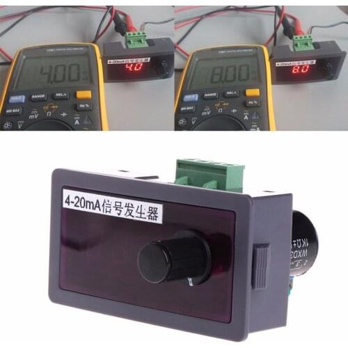 DC 12V 24V 4-20mA Signal Source Signal Generator Constant Current 0.01mA function generator Tool