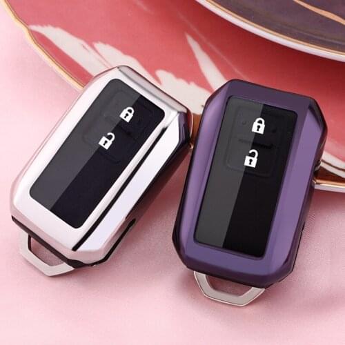 Soft TPU Car Key Case for Suzuki New Swift 2017 2019 2020 Wagon R Monopoly Type 3c 2 Button Remote Keyless Holder Protector Cove